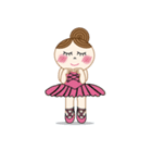 DJ Ballet Girl（個別スタンプ：37）
