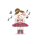 DJ Ballet Girl（個別スタンプ：38）