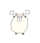 まんまる羊のスタンプ（個別スタンプ：8）