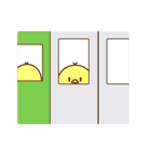 電車ぴよ（個別スタンプ：13）