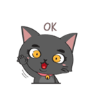 A Black Cat（個別スタンプ：3）