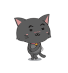 A Black Cat（個別スタンプ：9）