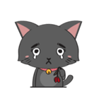 A Black Cat（個別スタンプ：14）