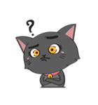A Black Cat（個別スタンプ：17）