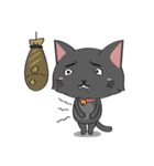 A Black Cat（個別スタンプ：24）