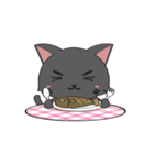A Black Cat（個別スタンプ：25）