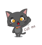 A Black Cat（個別スタンプ：33）