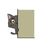 A Black Cat（個別スタンプ：34）