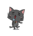 A Black Cat（個別スタンプ：35）