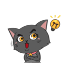 A Black Cat（個別スタンプ：36）