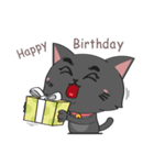 A Black Cat（個別スタンプ：37）