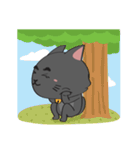 A Black Cat（個別スタンプ：38）