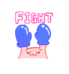 手描きウサギ（個別スタンプ：13）