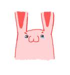 手描きウサギ（個別スタンプ：20）