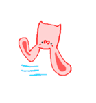 手描きウサギ（個別スタンプ：38）