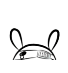 つきなみうさぎ（個別スタンプ：6）