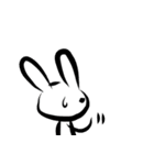 つきなみうさぎ（個別スタンプ：12）