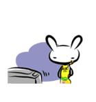 つきなみうさぎ（個別スタンプ：16）