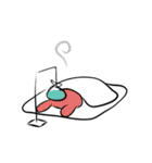 つきなみうさぎ（個別スタンプ：17）