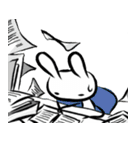 つきなみうさぎ（個別スタンプ：23）
