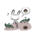 つきなみうさぎ（個別スタンプ：30）