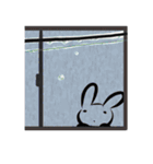 つきなみうさぎ（個別スタンプ：31）