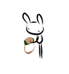つきなみうさぎ（個別スタンプ：33）