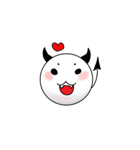 やわらかあくま。（個別スタンプ：1）