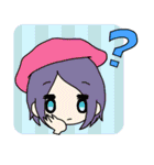 おんなのこスタンプ（個別スタンプ：5）