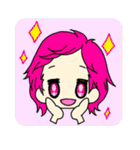 おんなのこスタンプ（個別スタンプ：7）