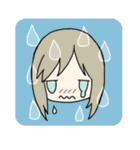 おんなのこスタンプ（個別スタンプ：10）