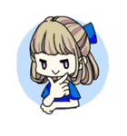 おんなのこスタンプ（個別スタンプ：19）