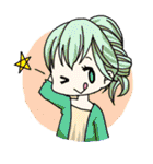 おんなのこスタンプ（個別スタンプ：20）