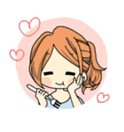 おんなのこスタンプ（個別スタンプ：23）