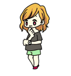 おんなのこスタンプ（個別スタンプ：27）