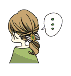 おんなのこスタンプ（個別スタンプ：34）