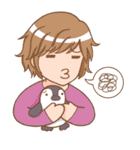 The love story of Gin ＆ Ian（個別スタンプ：9）