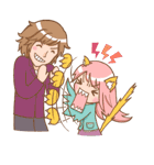 The love story of Gin ＆ Ian（個別スタンプ：24）