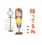 待ち合わせガール（個別スタンプ：26）