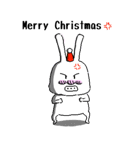 rabbit(52years old) stickers english ver（個別スタンプ：36）