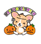 コーギー・ハロウィン（個別スタンプ：3）