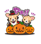 コーギー・ハロウィン（個別スタンプ：15）