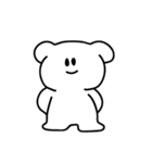 しろくま（個別スタンプ：1）
