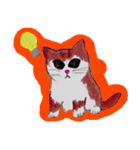 おとぼけ子猫ちゃん（個別スタンプ：17）