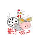 質問責めスタンプでチュ（個別スタンプ：3）