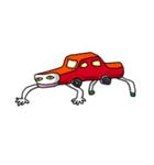 赤い車（個別スタンプ：37）