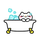 シロネコ RON（個別スタンプ：10）