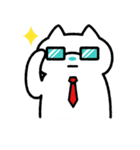 シロネコ RON（個別スタンプ：30）