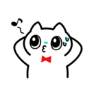 シロネコ RON（個別スタンプ：32）