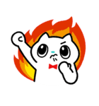 シロネコ RON（個別スタンプ：39）